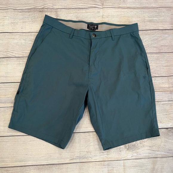 TRUNKS Blue Flat Front Shorts with Modern Fit/size 32 - Picture 1 of 7
